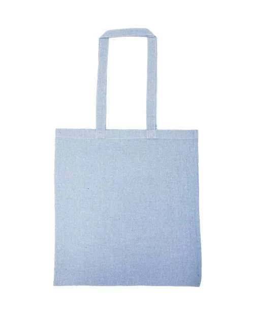 Lightweight Recycled Canvas Tote Bag with Extended Handle - Image 8