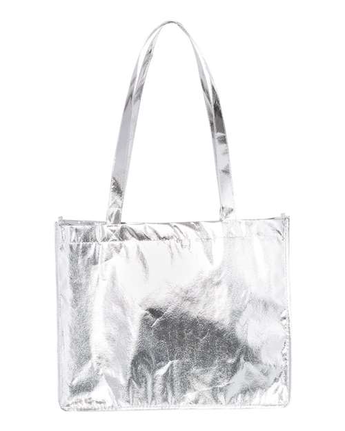 Metallic Large Tote - Image 3