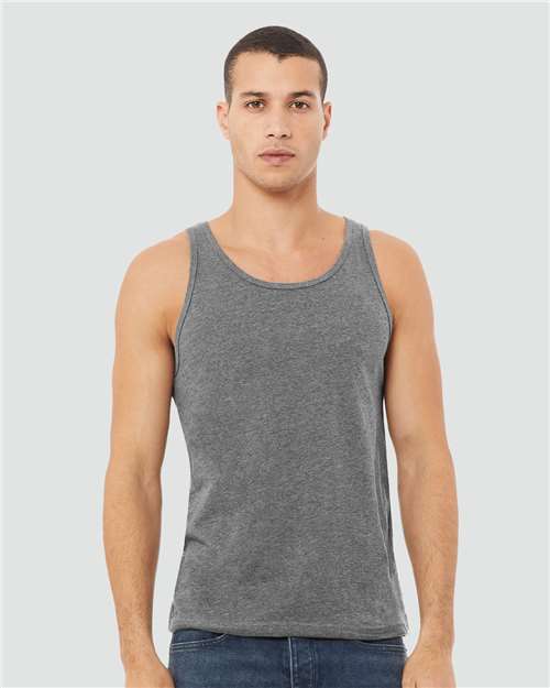 Unisex Heather CVC Tank - Image 5