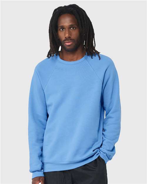 Unisex Sponge Fleece Raglan Crewneck Sweatshirt - Image 12
