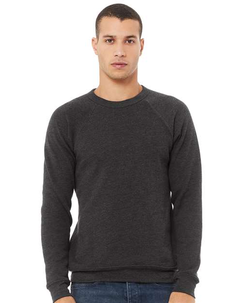 Unisex Sponge Fleece Raglan Crewneck Sweatshirt - Image 14