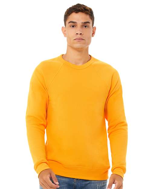 Unisex Sponge Fleece Raglan Crewneck Sweatshirt - Image 20