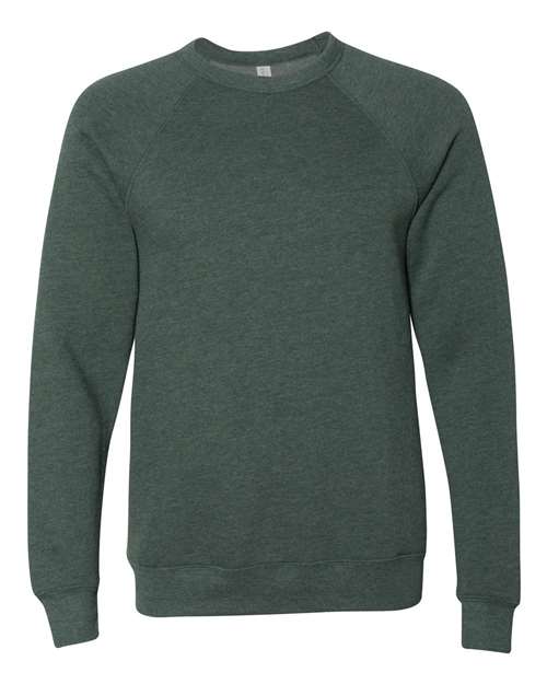 Unisex Sponge Fleece Raglan Crewneck Sweatshirt - Image 26