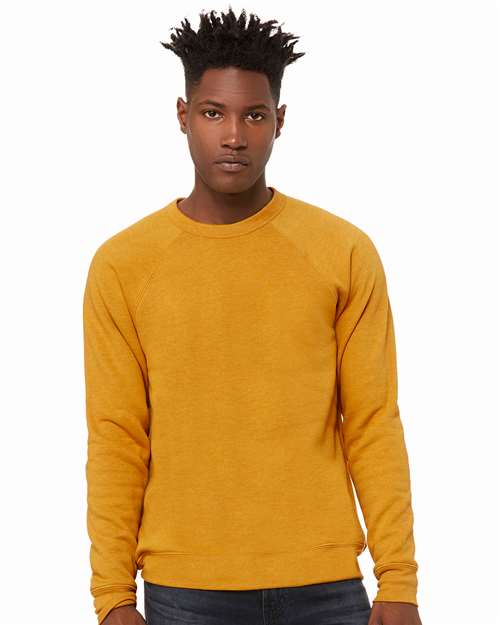 Unisex Sponge Fleece Raglan Crewneck Sweatshirt - Image 27