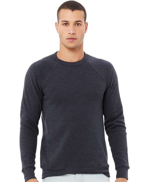 Unisex Sponge Fleece Raglan Crewneck Sweatshirt - Image 28
