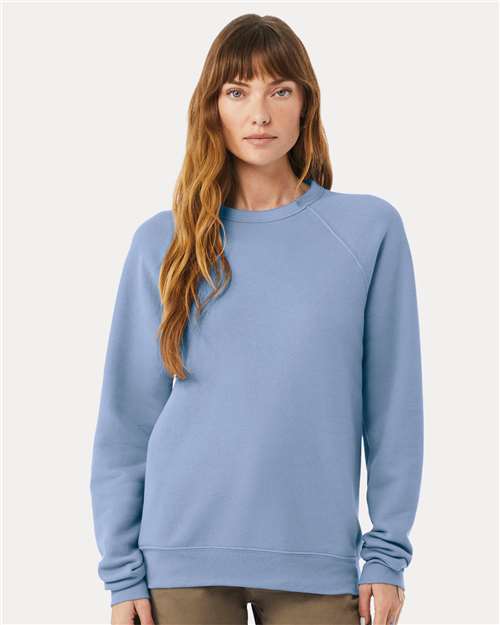 Unisex Sponge Fleece Raglan Crewneck Sweatshirt - Image 32
