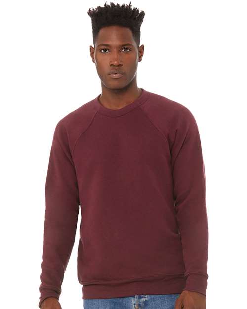 Unisex Sponge Fleece Raglan Crewneck Sweatshirt - Image 34