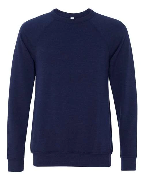 Unisex Sponge Fleece Raglan Crewneck Sweatshirt - Image 39