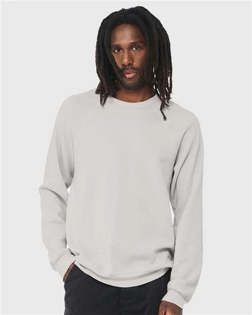 Unisex Sponge Fleece Raglan Crewneck Sweatshirt - Image 43