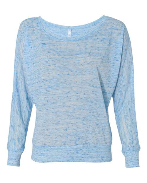 Women’s Flowy Off Shoulder Long Sleeve Tee - Image 3