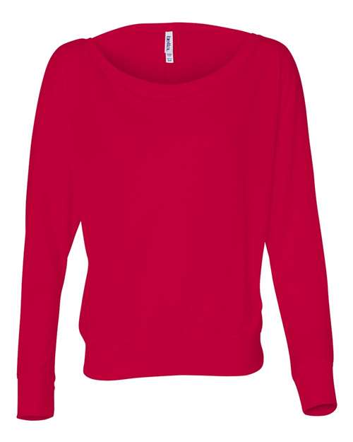 Women’s Flowy Off Shoulder Long Sleeve Tee - Image 5