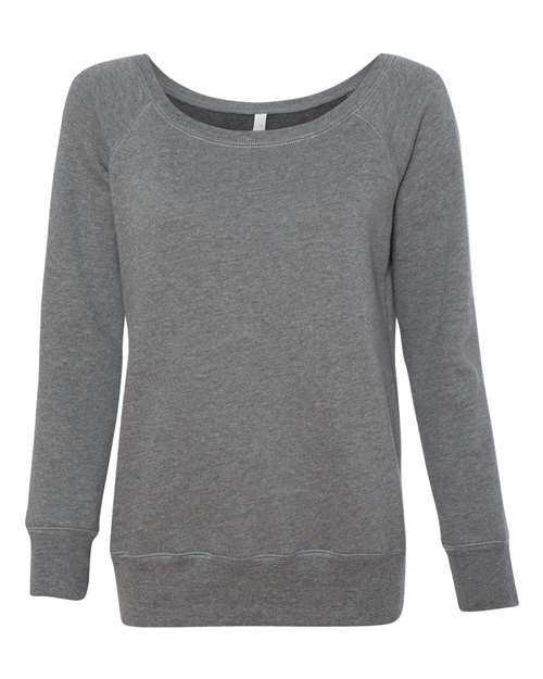 Women’s Sponge Fleece Wide Neck Sweatshirt - Image 5