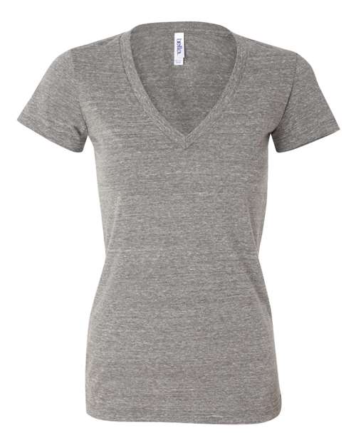 Women’s Triblend Deep V-Neck Tee - Image 6