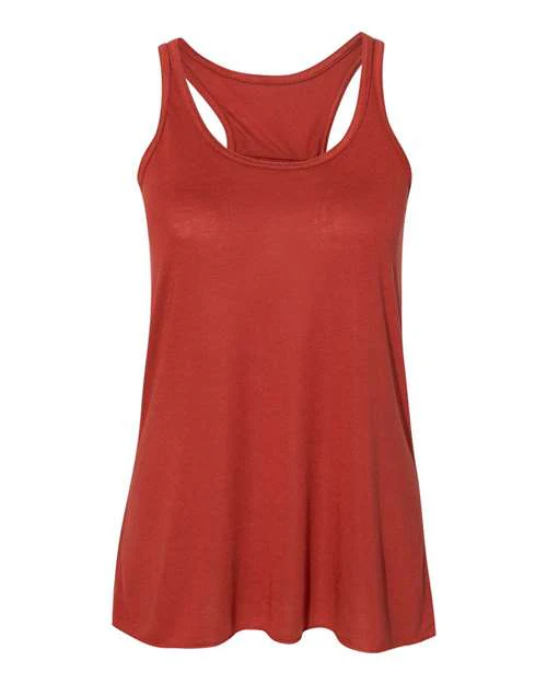 Women's Flowy Racerback Tank - Image 10