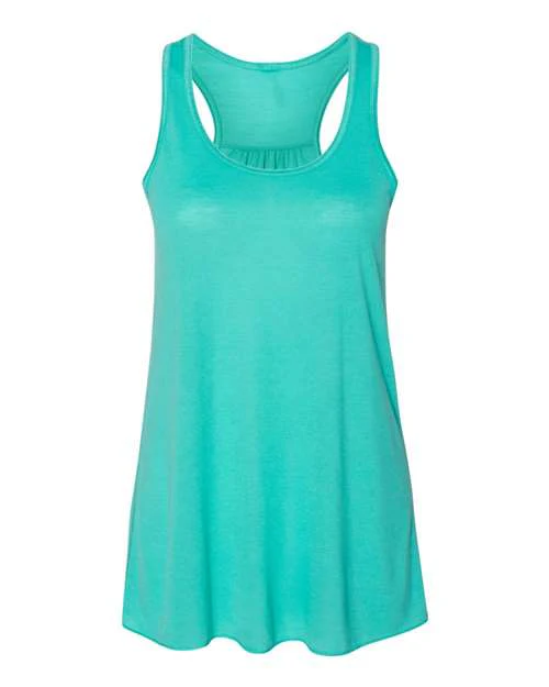 Women's Flowy Racerback Tank - Image 36