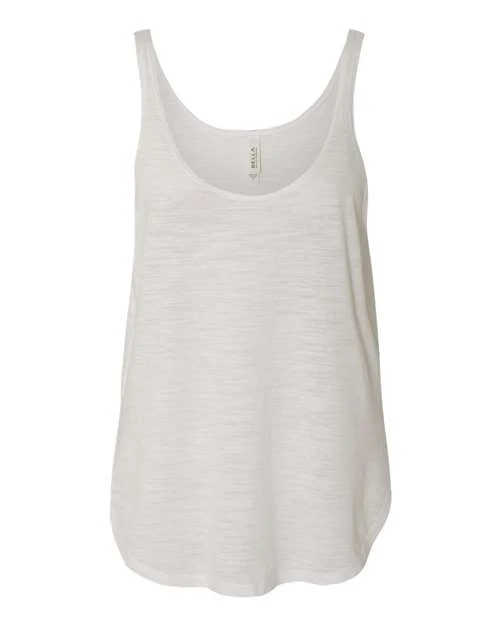 Women's Flowy Tank with Side Slit - Image 10