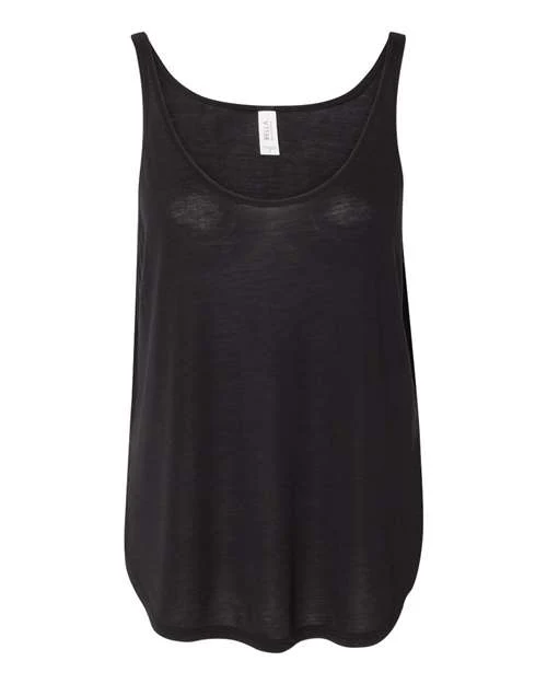Women's Flowy Tank with Side Slit - Image 3