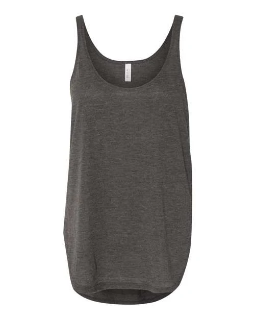 Women's Flowy Tank with Side Slit - Image 4