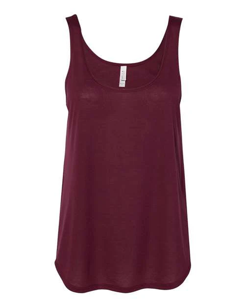 Women's Flowy Tank with Side Slit - Image 6
