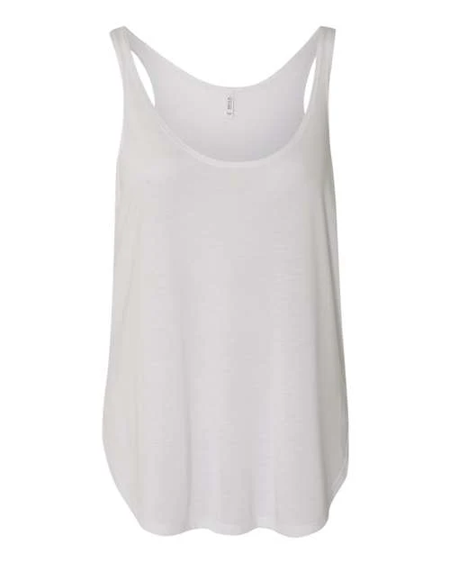 Women's Flowy Tank with Side Slit - Image 9