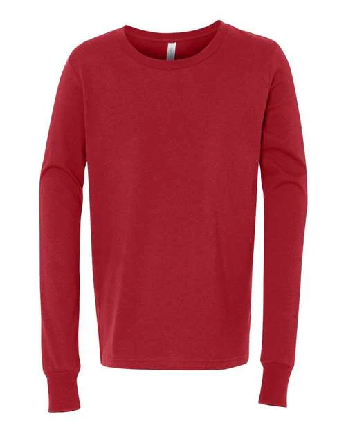 Youth Jersey Long Sleeve Tee - Image 5