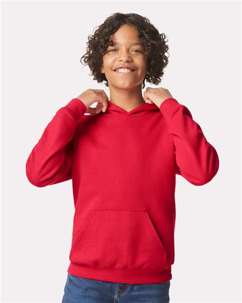 Youth Softstyle® Midweight Hooded Sweatshirt - Image 11