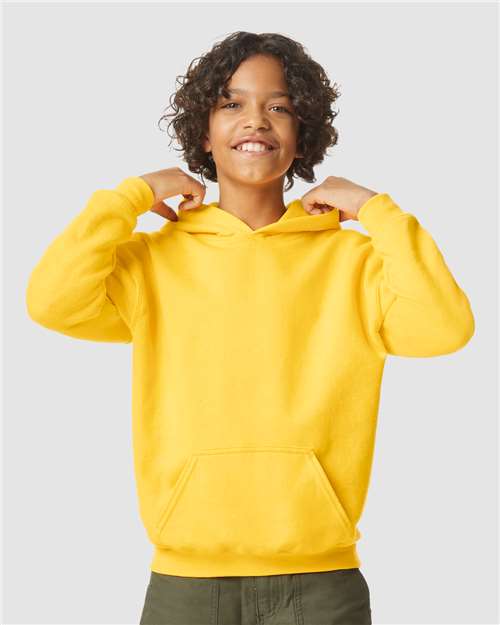 Youth Softstyle® Midweight Hooded Sweatshirt - Image 3